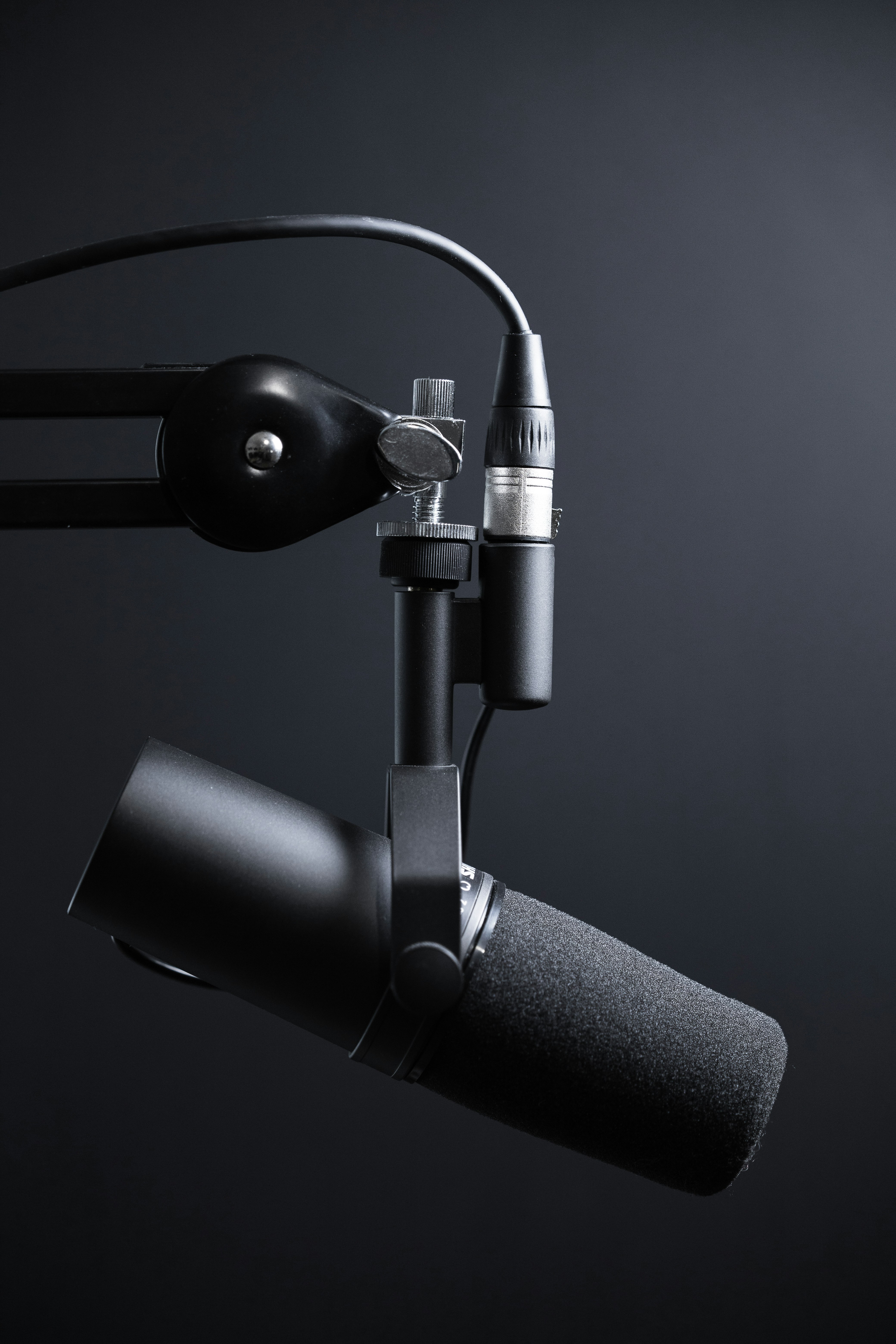 Creator with microphone streaming live on DCN Live